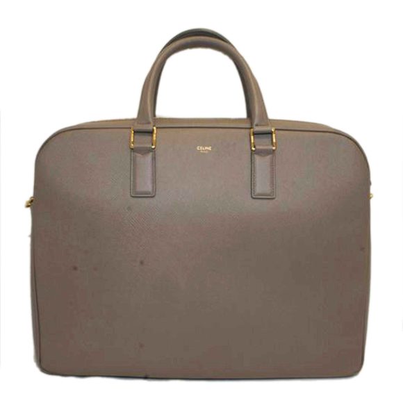 Celine Grain Calfskin Medium Briefcase - Picture 1 of 6